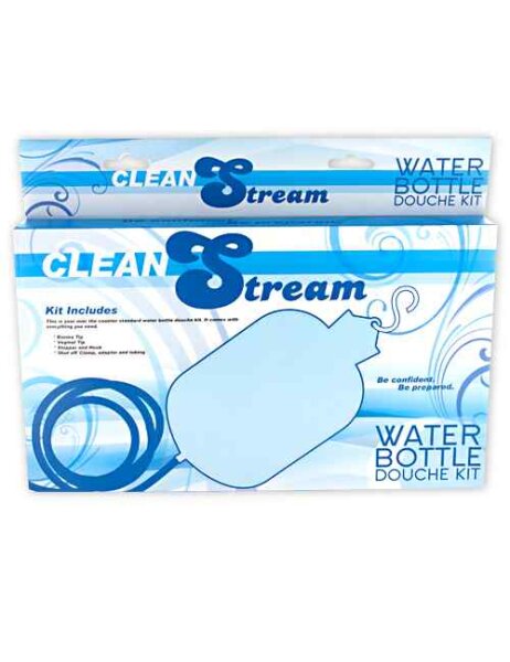CleanStream - Water Bottle Douche Kit Red