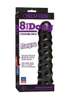 Vac-U-Lock CodeBlack Raging Hard-Ons Dong 8.00 inch