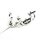 Black Label Stainless Steel Testicle Shackle With Spikes - Heigh