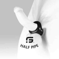 Sport Fucker Cockring Half Pipe Schwarz