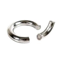 Stainless Steel Magnetic Donut Cock Ring 55 mm