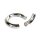 Stainless Steel Magnetic Donut Cock Ring 55 mm
