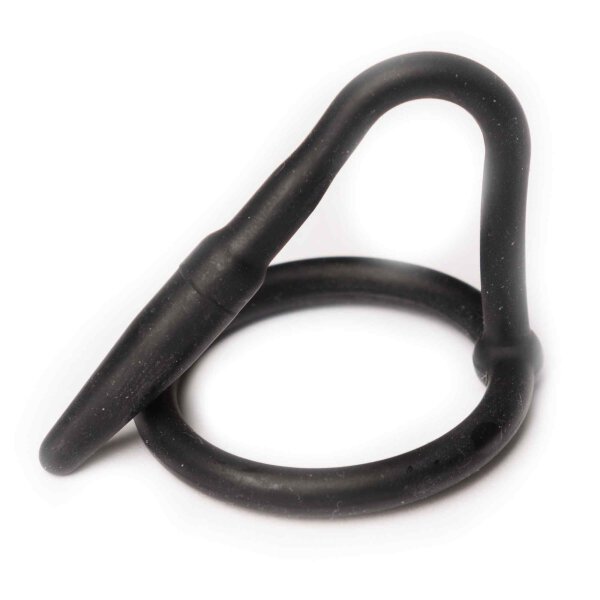 Silicone Cock Plug Black