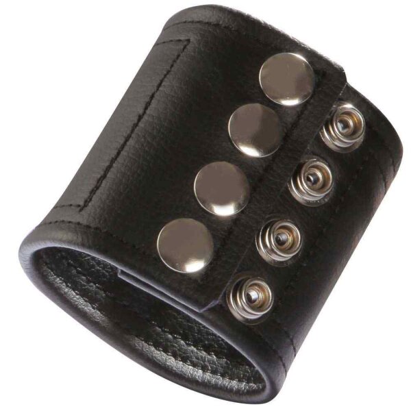 Leather Zip Wrist Wallet