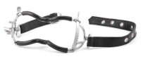 Whitehead Ratchet Mouth Gag With Leather Strap + PVC Coating