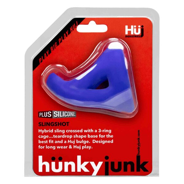 Hünkyjunk Slingshot 3 Teardrop Cocksling - Cobalt