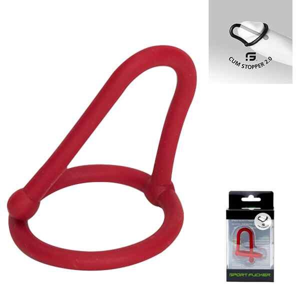Sport Fucker Silikon Cum Stopper 2.0 Rot