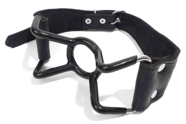 Spider Silence Stainless Steel Mouth Gag With PVC Coating