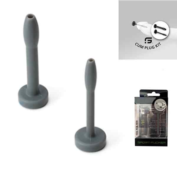 Sport Fucker Cum Plug Kit Grau 5,08 cm