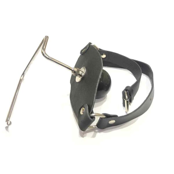 The Holder Leather & Silicone Ball Gag