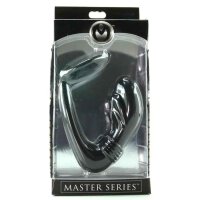 Master Series Cobra Silicone P-Spot Massager and Cock...