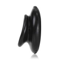 Oxballs Juicy XL Padded Cockring - Silicone Smoosh - Black