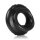Oxballs Juicy XL Padded Cockring - Silicone Smoosh - Black