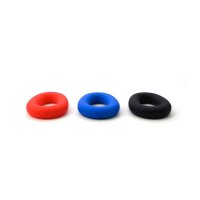 Liquid Silicone Hero Ring Black