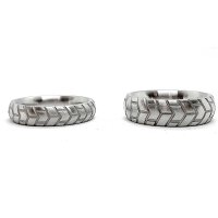 Stainless Steel Tire DoNut Cockring - Large - 50 mm