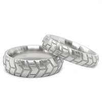 Stainless Steel Tire DoNut Cockring - Jumbo - 45 mm