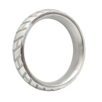 Stainless Steel Tire DoNut Cockring - Jumbo - 55 mm