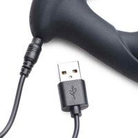 7X P-Strap Milk & Vibe Prostate Stimulator With Cock & Ball