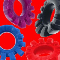 Oxballs Cock-LUG Cockring - Plum