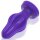 Oxballs Airhole Small Finned Buttplug - Eggplant