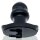 Oxballs Drain-O Flow-Thru Buttplug - Black - Large