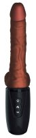 King Cock Plus 7,5" Thrusting with Balls Brown