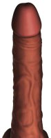King Cock Plus 7,5" Thrusting with Balls Brown