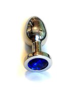 Jewel Buttplug Large Blue 3,7 cm