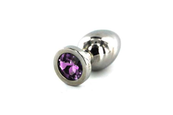 Kiotos - Jewel Buttplug Small Purple 2,5 cm