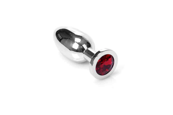 Kiotos - Jewel Buttplug Small Red 2,5 cm