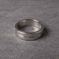 Steel Extra Thick Cockring 15 mm wide 45 mm