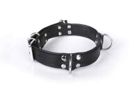 Deluxe Bondage Collar Black
