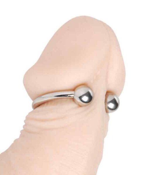 Horse Shoe Head Glansring 28 mm