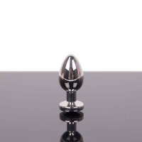 Kiotos - Jewel Buttplug Large Black 3,8 cm