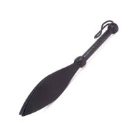 3-Fold Spade Slaper - Black Leather