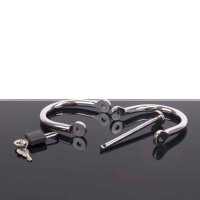 D-Handcuffs Stainless Steel