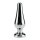 Buttplug aluminium Large 2 4,6 cm