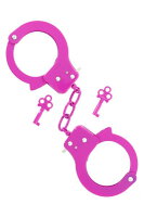 Metal Cuffs Pink