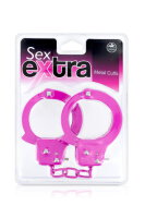 Metal Cuffs Pink