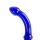 Glass Dildo Blue Curve
