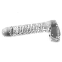 Glass Dildo Clear Penis Big