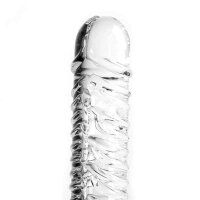 Glass Dildo Clear Penis Big