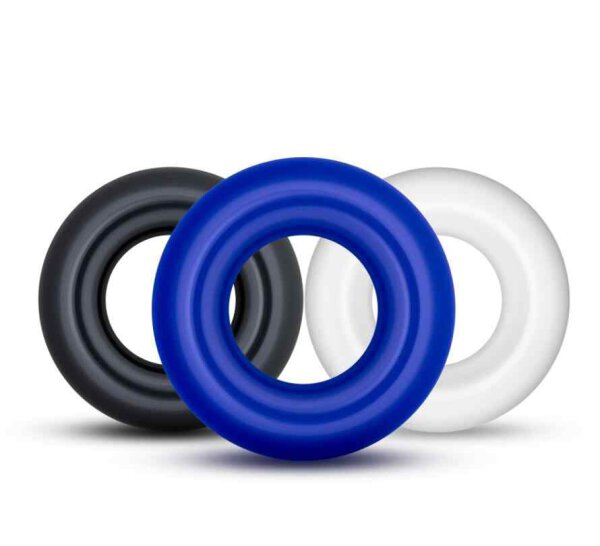 Power Plus Triple Donut Ring Set