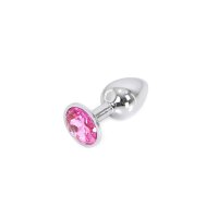 Buttplug Aluminium Pink Small 3 cm