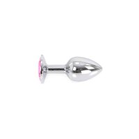 Buttplug Aluminium Pink Small 3 cm