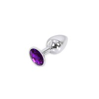Buttplug Aluminium Purple Small 2,5 cm