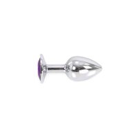 Buttplug Aluminium Purple Small 2,5 cm