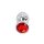 Buttplug Aluminium Red Large 4,0 cm