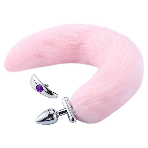 Screwed Pink Tail Plug