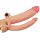 Pleasure X-Tender Vibrating Double Penis Sleeve Flesh 1
